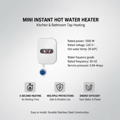 MicroFlow™ Expedition Water Heater