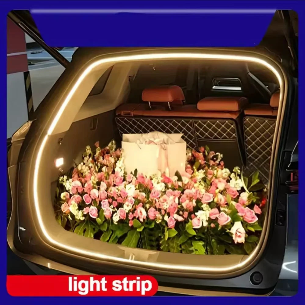 Car Trunk LED Light Strip Automatic Sensor High Brightness Interior Ambient