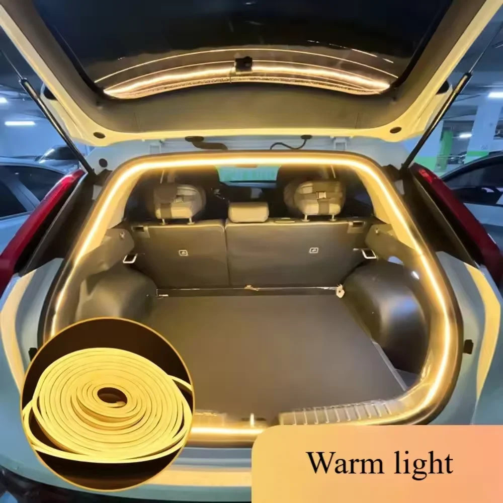 Car Trunk LED Light Strip Automatic Sensor High Brightness Interior Ambient