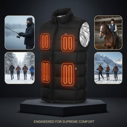 SolayPure AuraHeat™ 9-Zone Cold Resistance Warming Vest