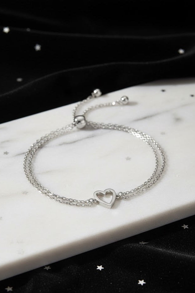SoulTies™ – Matching Heart Connection Bracelets (Pair)💞