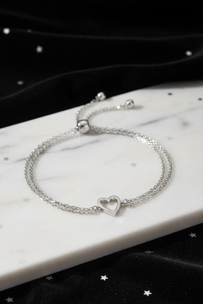 SoulTies™ – Matching Heart Connection Bracelets (Pair)💞